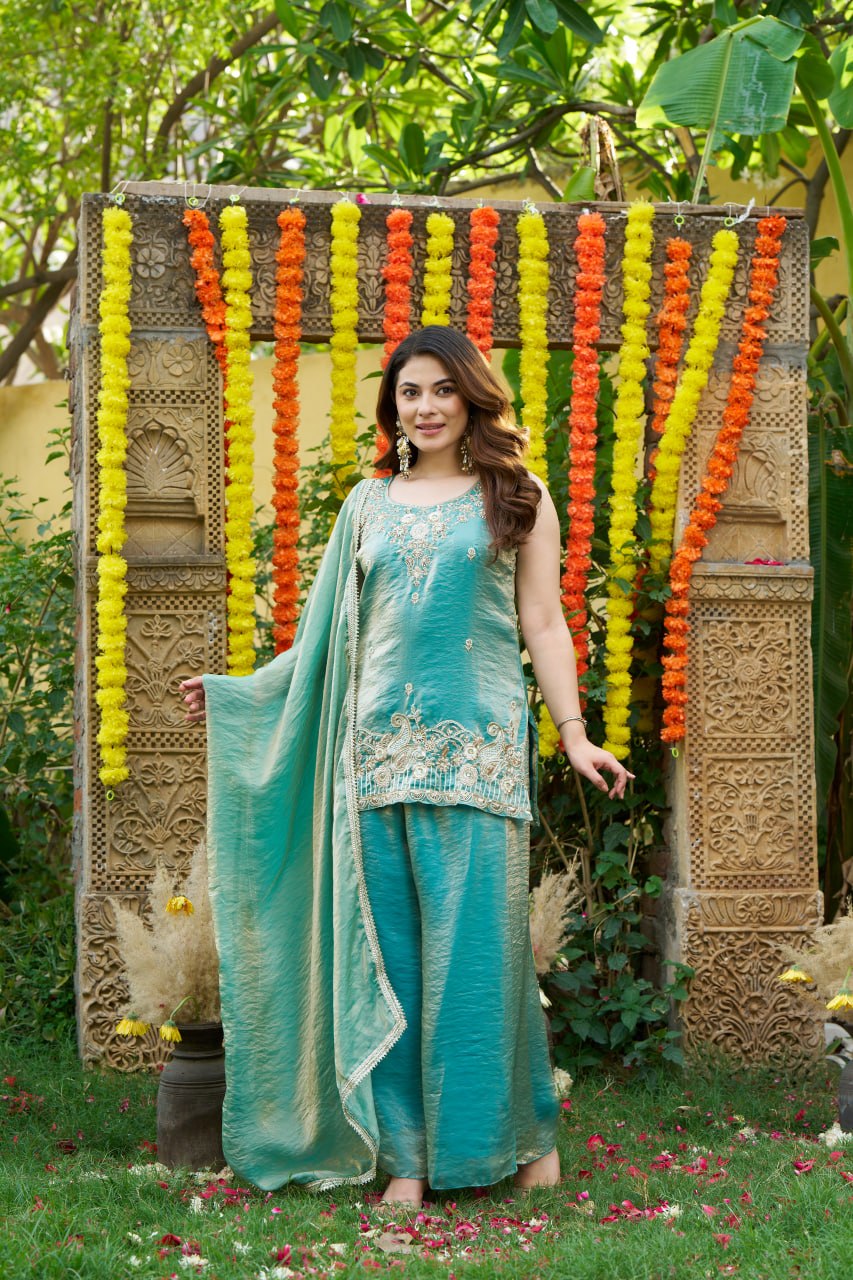 KURTI WITH PANT & DUPATTA