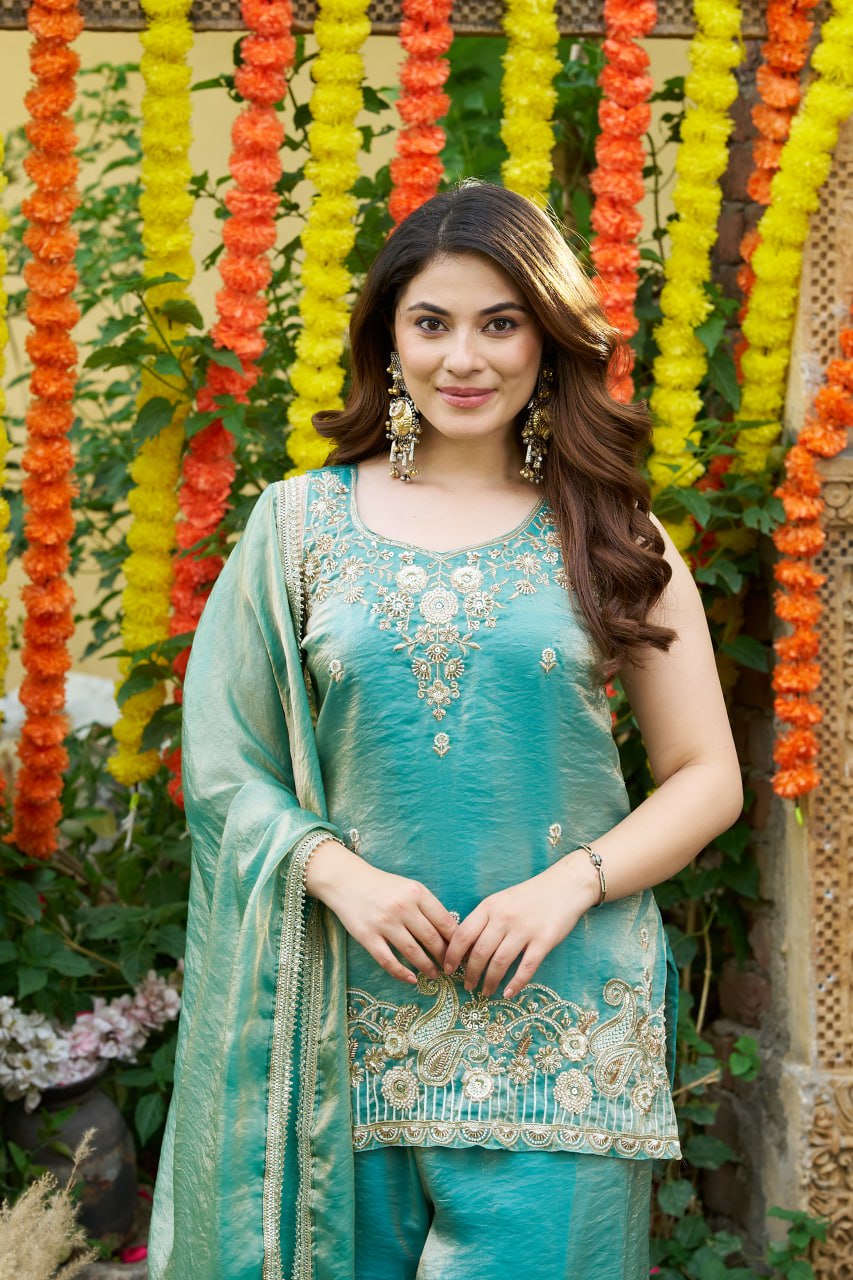 KURTI WITH PANT & DUPATTA