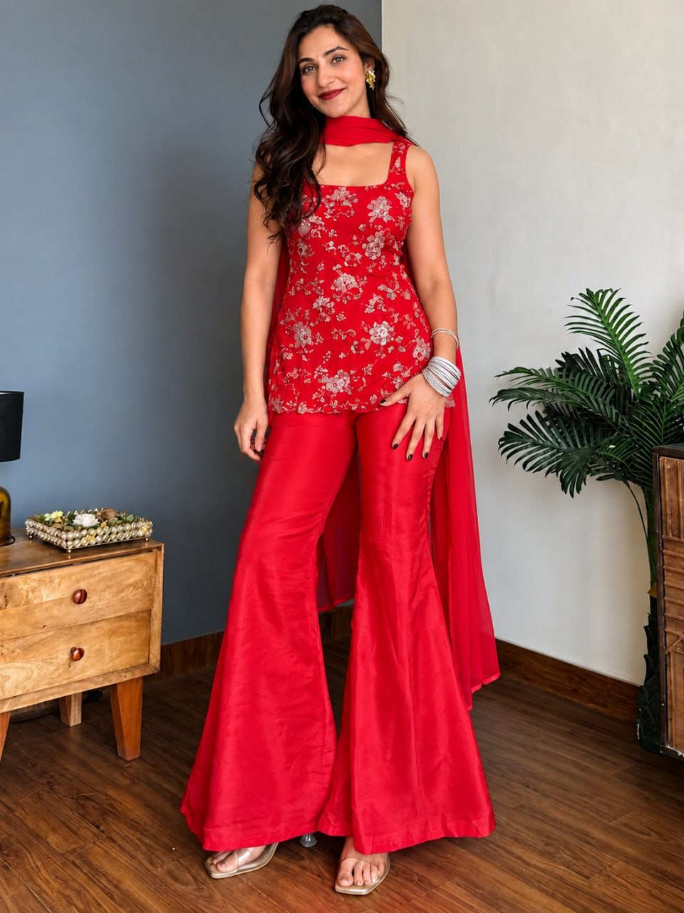 XORIVAA PREMIUM KURTI WITH PANT & DUPATTA