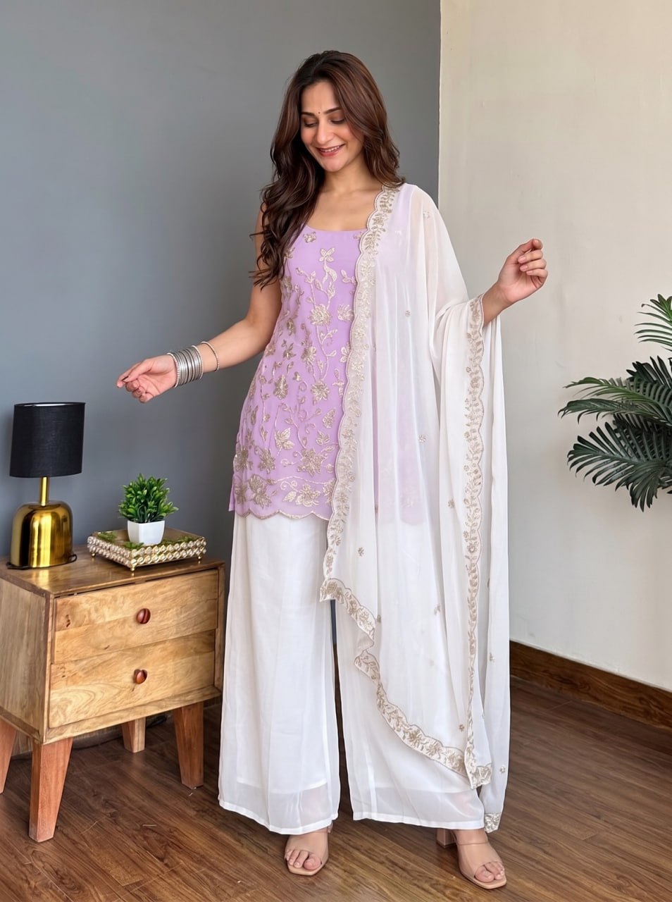 XORIVAA PREMIUM KURTI WITH PANT & DUPATTA